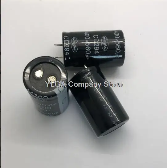 560UF  CD294 400V560UF 105 degrees    New   electrolytic capacitor     400V  CD293 680UF