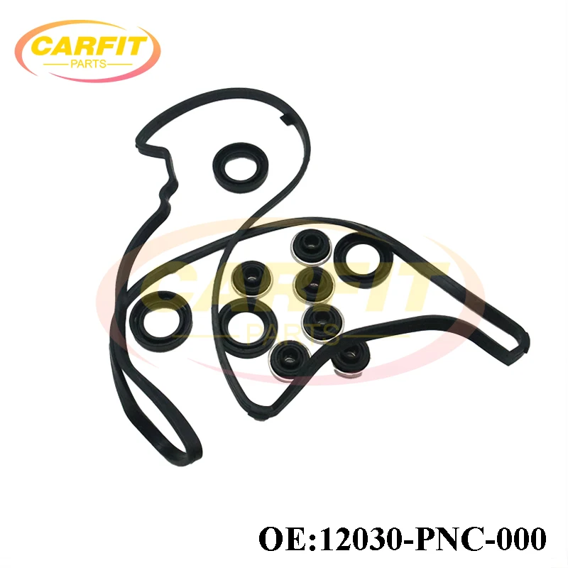 

OEM 12030-PNC-000 12030PNC000 Valve Cover Gasket Set For Acura Honda RSX TSX Accord Civic CR-V Element K20 K24 2.0 2.4 Car Parts