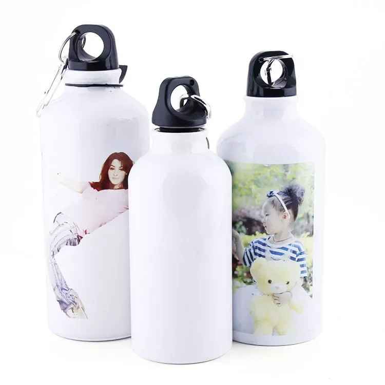 Hot Selling 600ml Sublimation  Aluminum  Sport Water Bottles