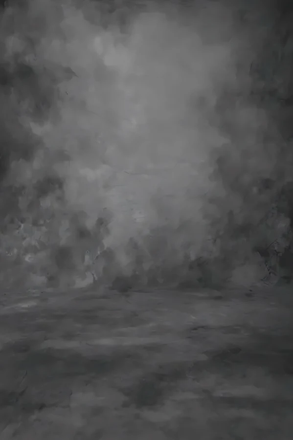 Laeacco رمادي الاسمنت جدار سطح التدرج بلون الملمس الخلفيات للصور صورة الطفل خلفية التصوير الفوتوغرافي