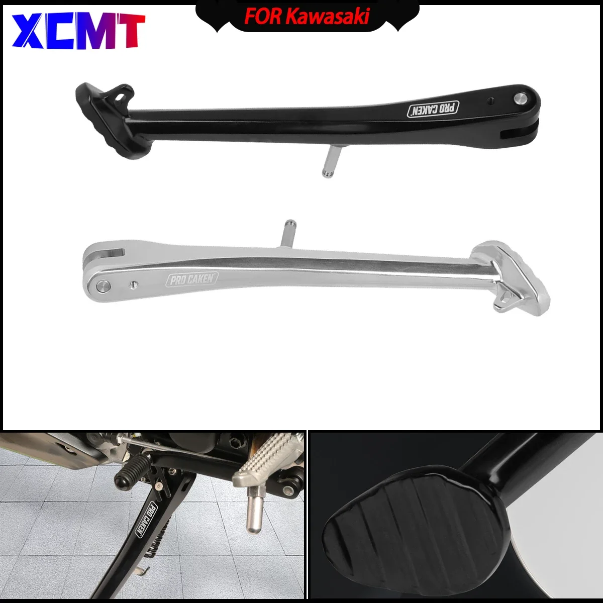 

CNC New Widened And Thickened Side Support Bracket For Motorcycle Accessories For Kawasaki nijiaZX-4R RR Modified Foot Brace