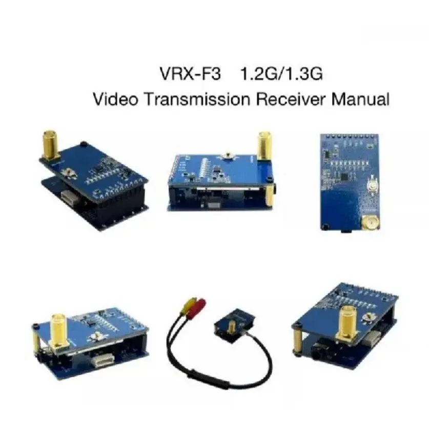 

SKYZONE VRX 1.2G/1.3G VRX 9CH Video Receiver Goggle Analog Adapter Module For FPV Drone Fatshark/DJI V1 V2 Goggles