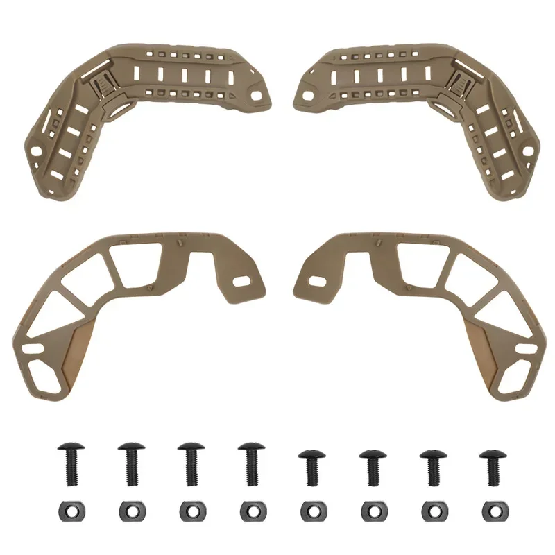 Tactical Upgrade Accessories for WoSporT FAST High Cut Helmet Rail System Compatible with HL-31/32 Outdoor Helmets