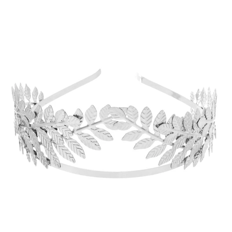 Halloween غطاء الرأس عصابات رأس العروس ملحق الشعر الزهري اليوناني لحفلات الأزياء المألوف #1