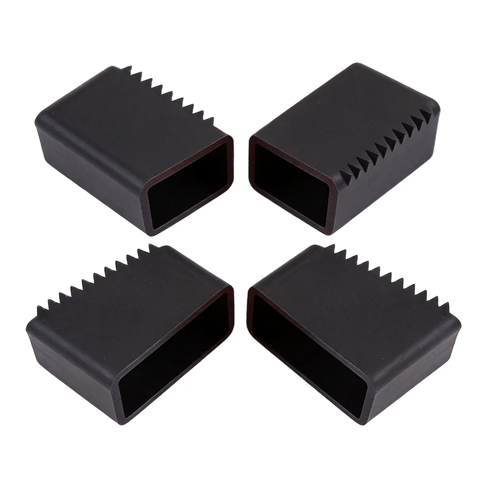 For Home Use For Ladder Maintenance Ladder Foot Covers Non-Skid Pads Floor Protection 50*20mm Tool-free Installation