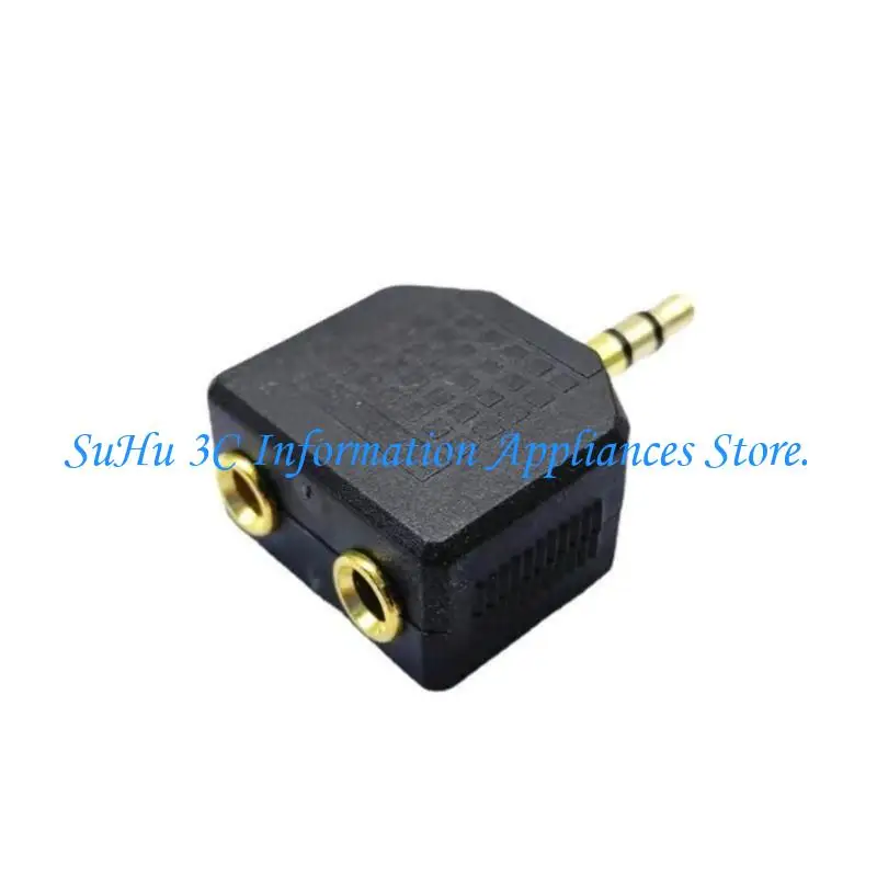 

J0MB 3.5mm Male to Two Female Sound Splitter with Gold Plateds Connectors for Phone