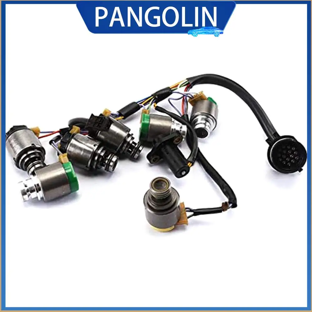 صمام الملف اللولبي لناقل الحركة الأوتوماتيكي PANGOLIN مع تسخير الأسلاك 5HP19 متوافق مع جزء علبة التروس BMW Audi Porsche ZF
