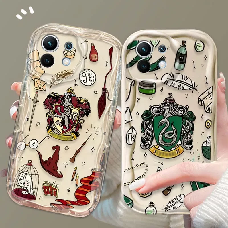 Case For Xiaomi 14T 13T 12T 13 12 11 11i Lite 5G 10T POCO X5 X6 Pro X3 NFC X4 GT F3 F4 F5 F6 M6 M5S Magic Potters Wand Harries