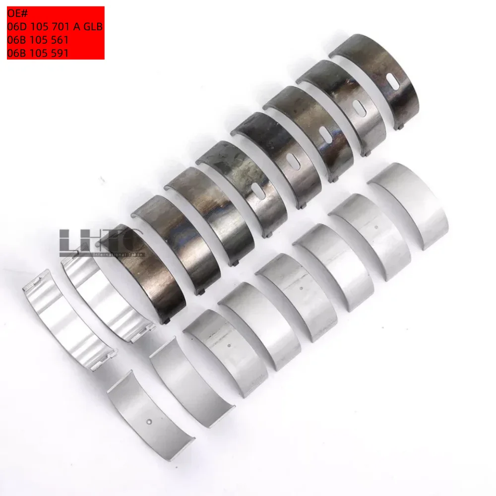 

Crankshaft & Connecting Rod Main Bearing Shell Set STD For VW AUDI 2.0 FSI BPY OE#06D105701AGLB/06B105561/06B105591