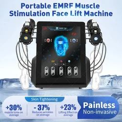 Professional Facial Electrostimulation Emrf Face Ems RF Face Lifting Machine PEFACE Sculpt Face Pads Massager Device