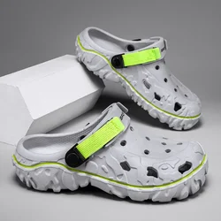 Men Shoes EVA Slippers Clogs Summer Soft Slides Man Flip Flops Beach Working Home Slippers Outdoor Clogs Plus Size Sandals 46 47