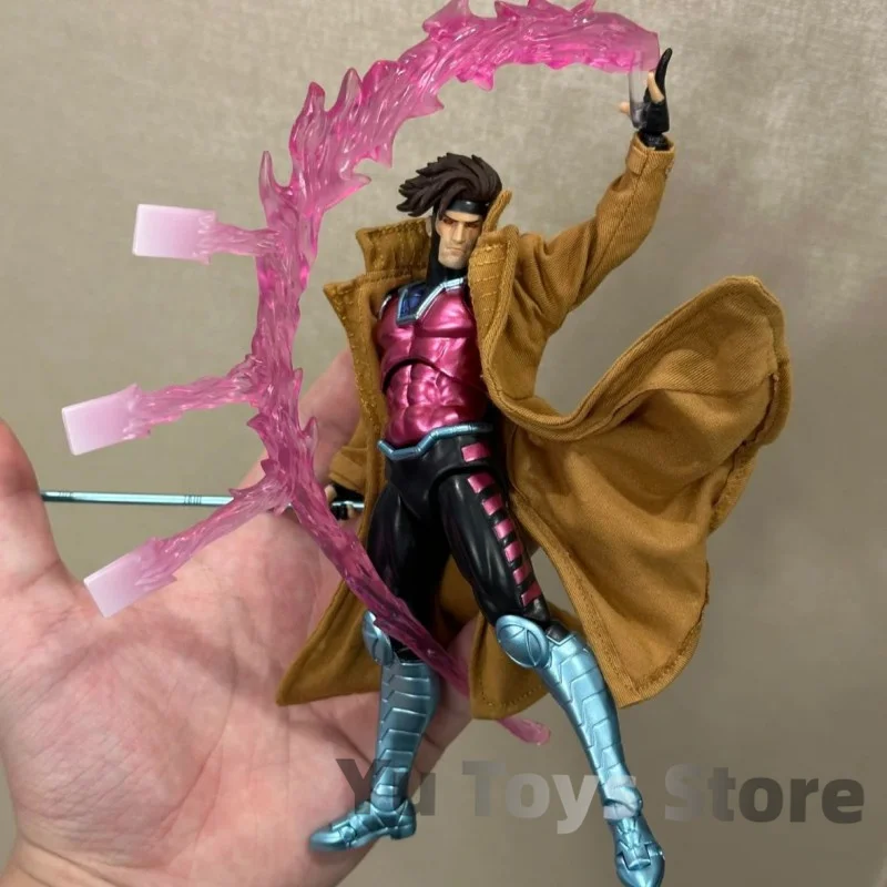 2024 Marvel Re-release Mafex 131 Gambit Comic Version X-men No.131 Medicom Toy Action Figrue Anime Collectibl Model Toys Gift