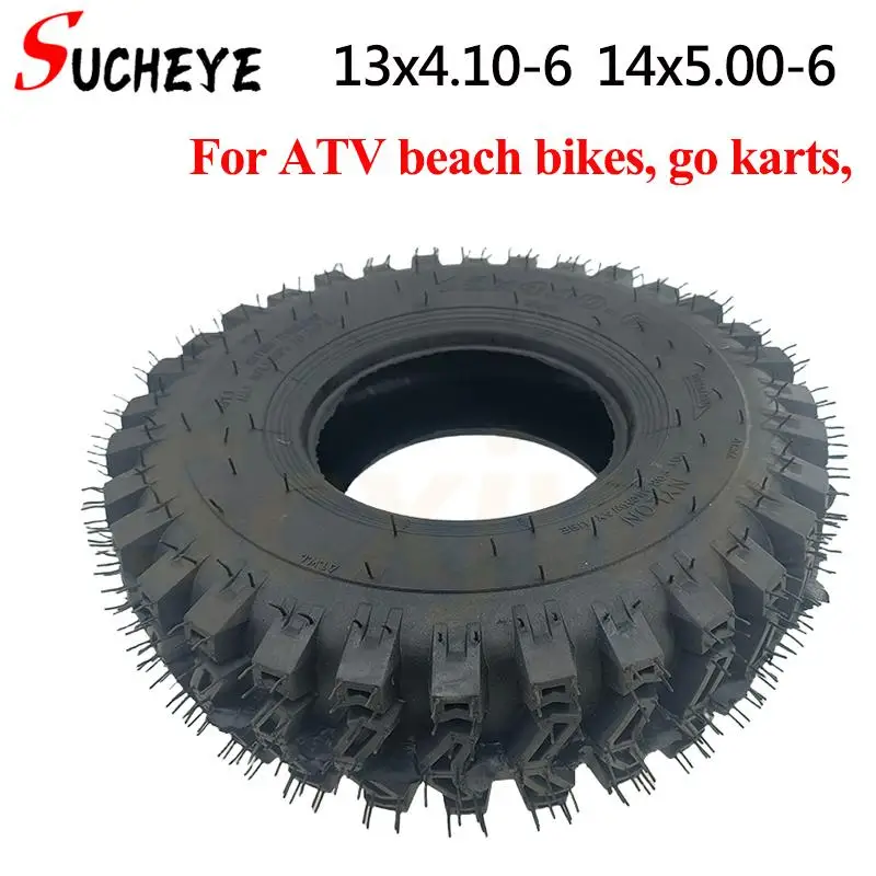 

13x4.10-6 14x5.00-6 для четырехколесного внедорожного картинга ATV, замены трехколесных и четырехколесных шин