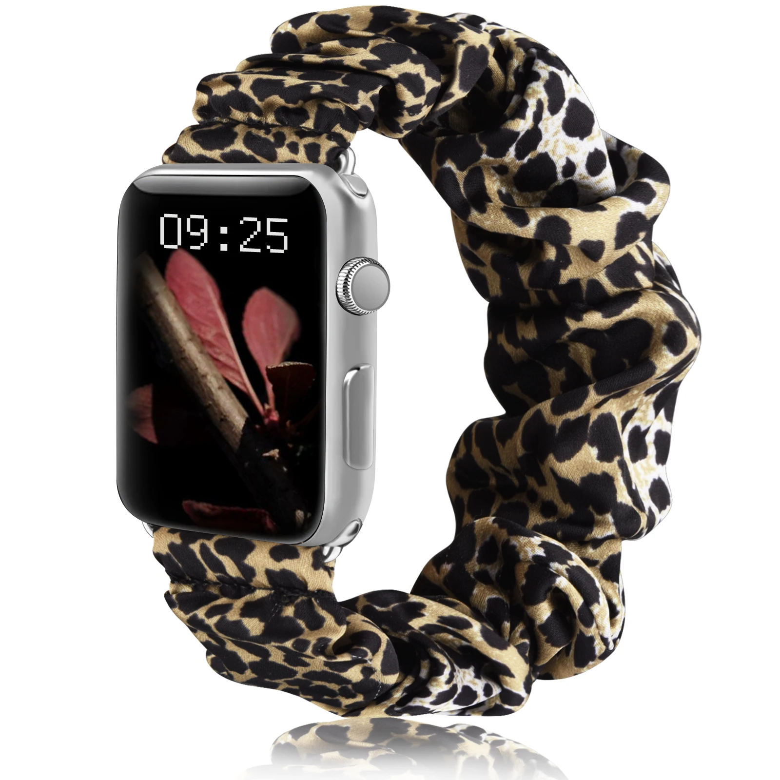 

Scrunchie Elastic Band For Apple Watch 7 41mm 45mm Strap Bracelet Watchband For iWatch 1 2 3 4 5 6 se 38mm 42mm 40mm 44mm Band