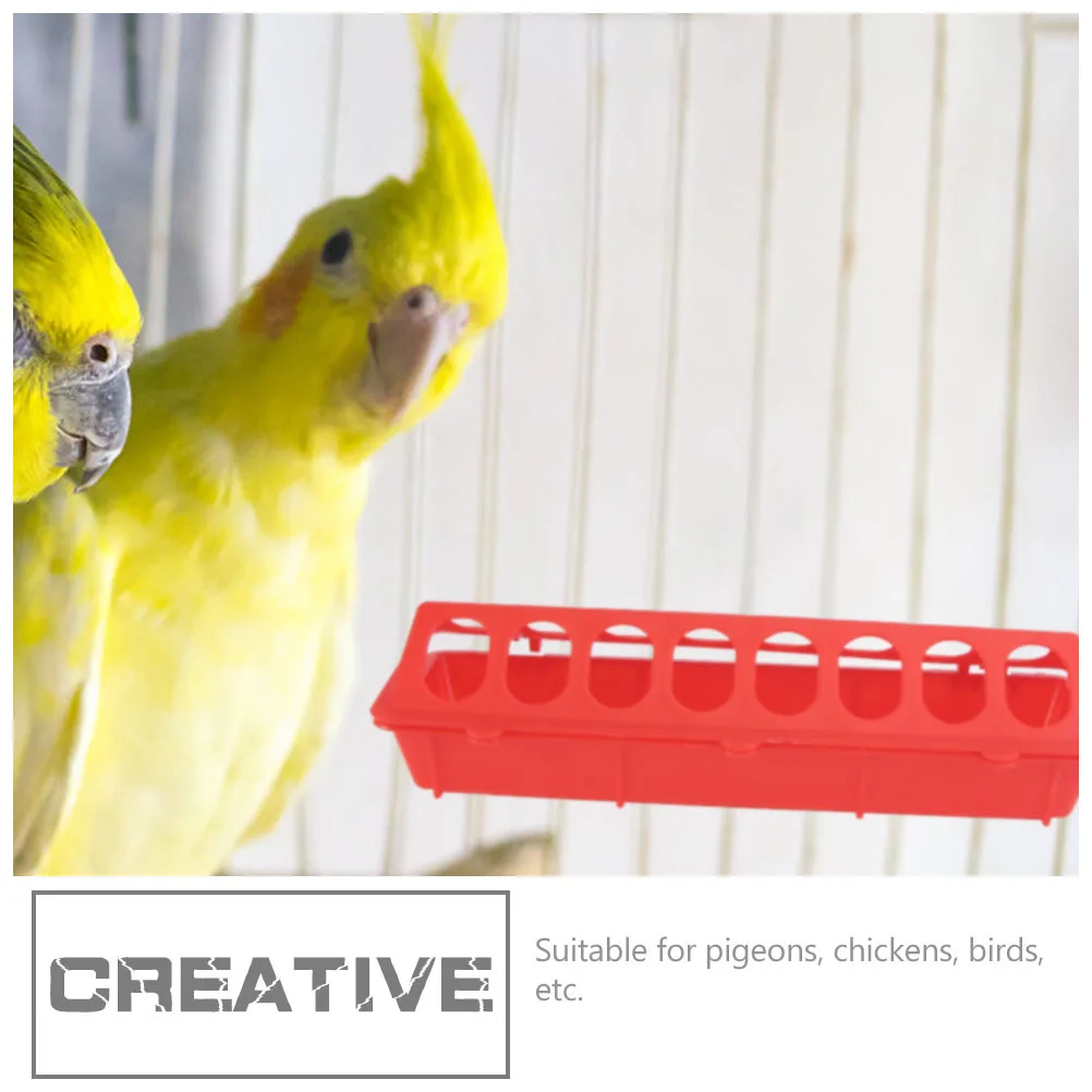 

4Pcs Professional Pigeon Feeders Lightweight Washable Multi-Function Chick Feeder Bird Feeder Bird Accessory Pigeon Accessory