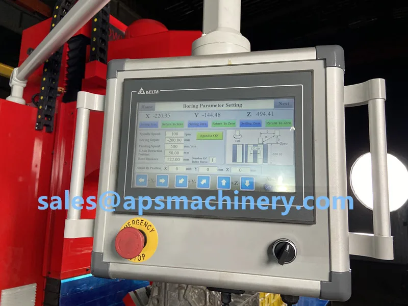 آلة المملة والطحن الدقيقة الرأسية الثقيلة الكبيرة المعتمدة من CE TX2150 مع التحكم PLC