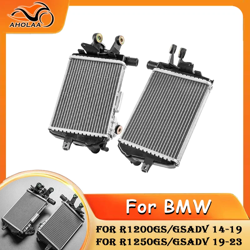 

R1200GS R1250GS GSADV Radiator Water Tank Cooler for BMW R1200 GS GSADV 2014-2019 R1250 GS GSADV 2019-2023 Aluminum Motorcycle