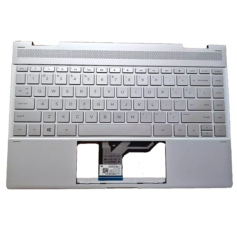 New Palmrest Upper Case With US Backlight Keyboard For HP Spectre X360 13-AE TPN-Q199