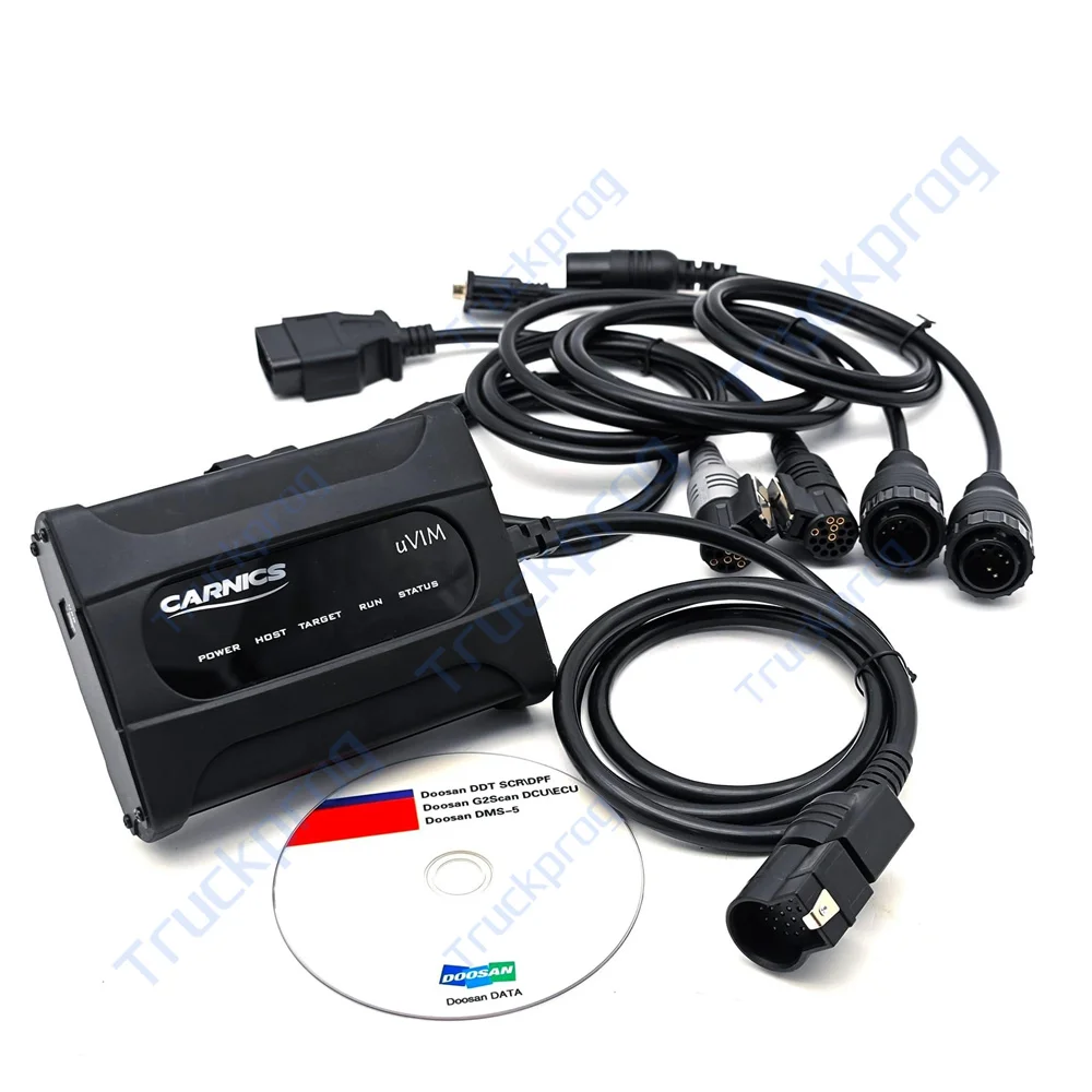 

for Doosan Uvim Diagnostic Scanner kit Communication Interface Excavator Loader Diagnosis Heavy Duty Diagnostic tool