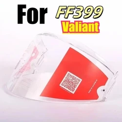 For FF399 Valiant helmet lens rear flip helmet Visor original Valiant helmet anti fog sticker Windshield Accessories
