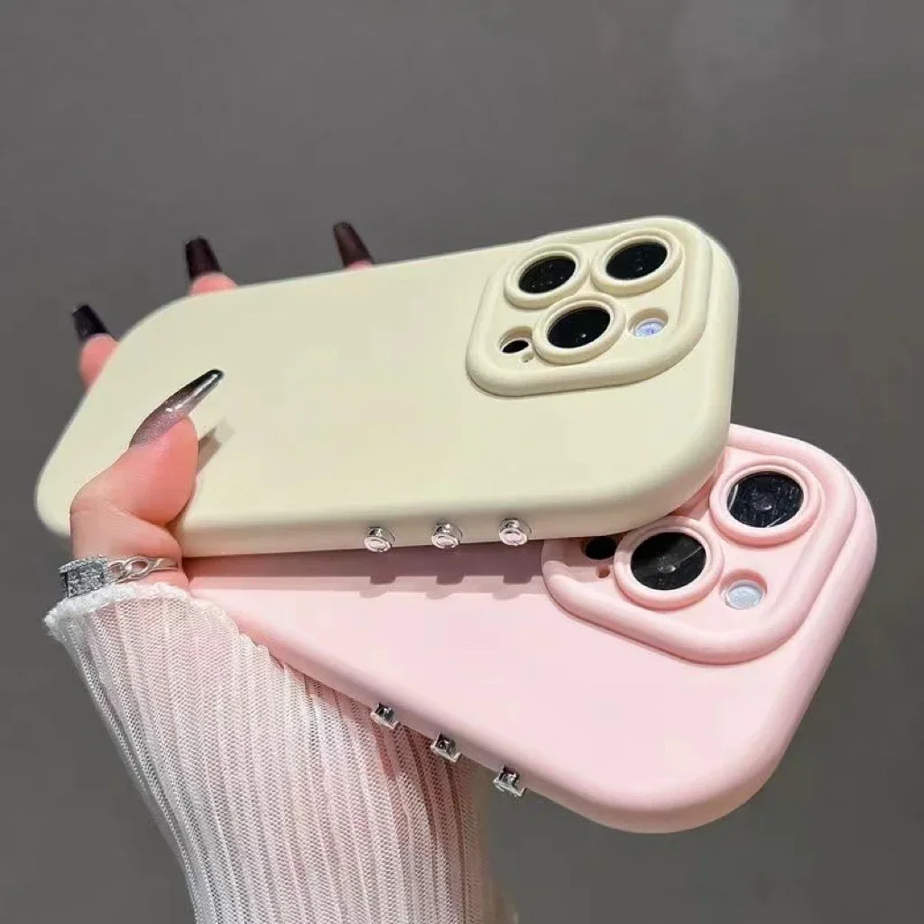 Candy Color Silicone Phone Cover For iPhone 11 15 14 13 12 14 Pro Max X XR Xs Max Camera Lens Shockproof Plain Soft TPU Cases