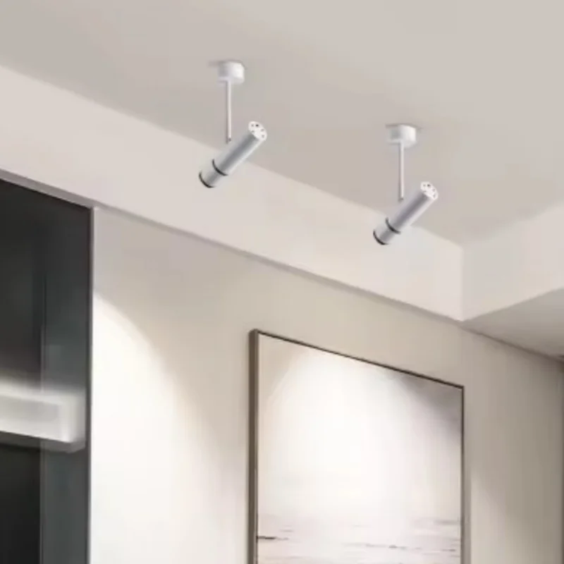 回転可能なランプヘッド-led-スポットライト黒白オプション壁ランプリビングルーム寝室書斎通路読書装飾壁取り付け用燭台