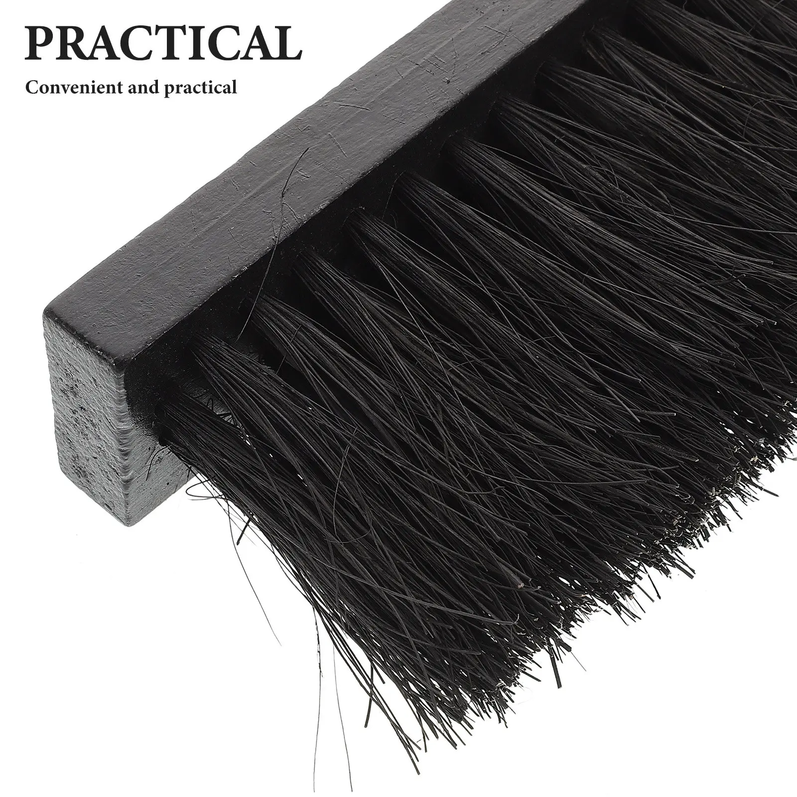 2Pcs Versatile Fireplace Brush Head for Homes Ash Removal Soot Cleaning Hearth Maintenance Fireplace Cleaning