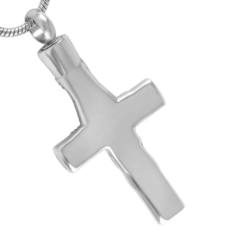 Binding the cross of the mummy, God bless me with simple style men's and women's jewelry, cremation jewelry pendant, stainless