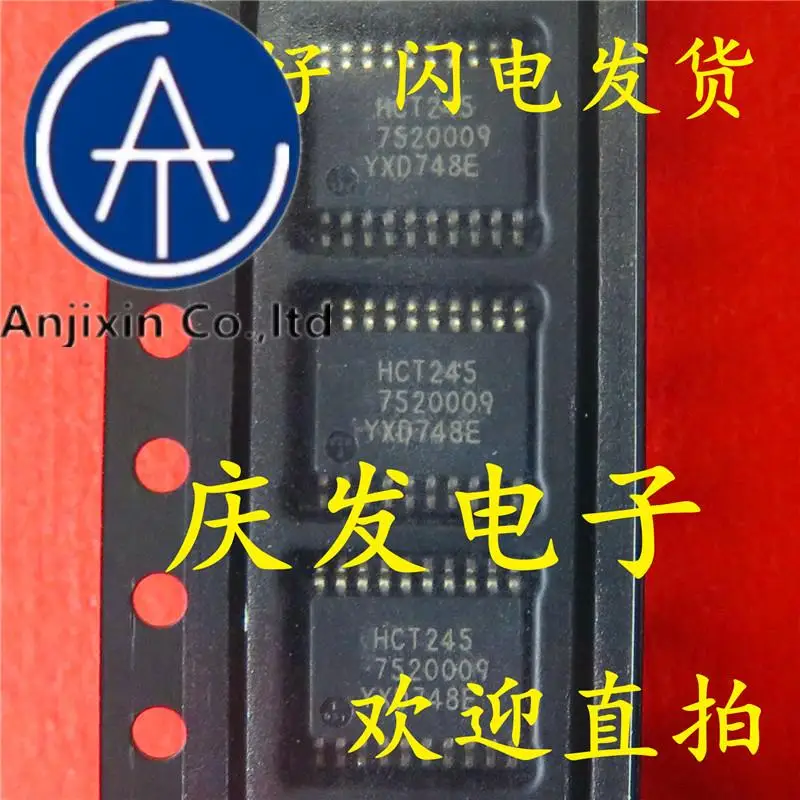 

10 шт. 100% оригинал, новый, в наличии 74HCT245PW SN74HCT245PWR TSSOP-20
