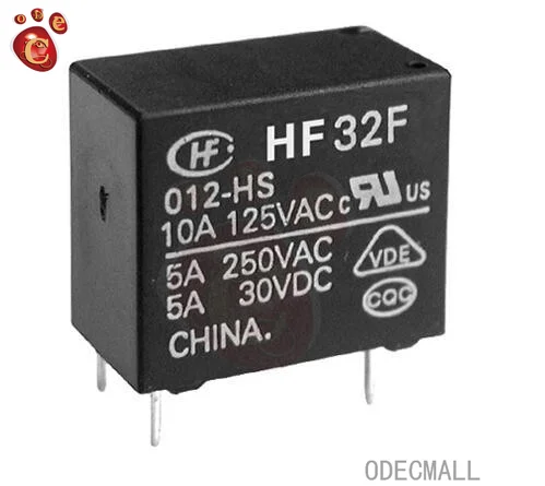 5Pcs Relay Jzc Hf33…
