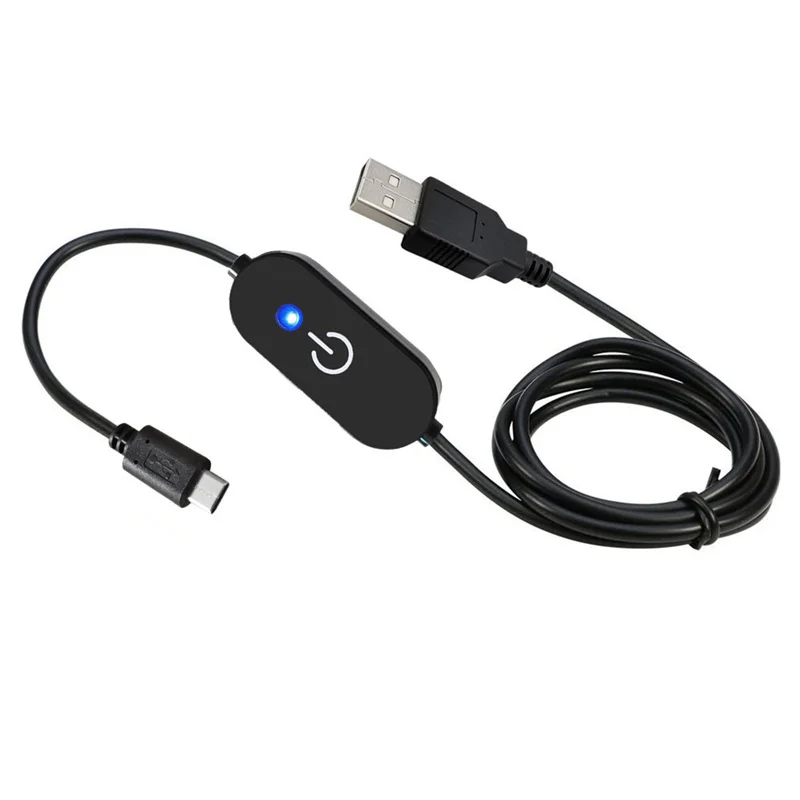USB Tip-C LED Şerit Dokunmatik Dimmer 1ft Kablo Tek Renkli Karartma Açma Kapama Anahtarı Denetleyici DC 5V-12V Anahtarı 1m