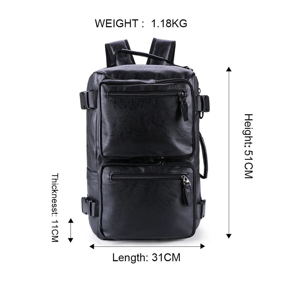 Sac à main MessGrass en cuir PU souple pour homme, étui à bombes d'affaires, sac à main pour ordinateur portable 15.6 ", 3 utilisations, sac à main multifonctionnel lancé, fourre-tout masculin