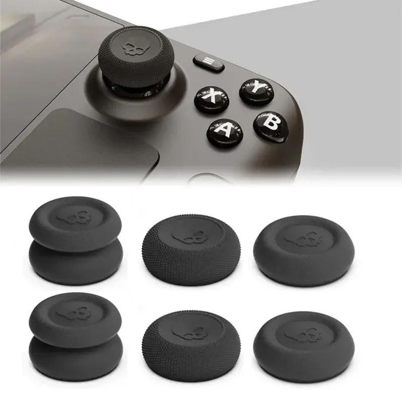 6Pcs Thumb Grip for Steam Deck OLED ROG Ally X  Analog Stick Cap for Steam Deck Non-Slip Thumbstick Cover Cap Accessories