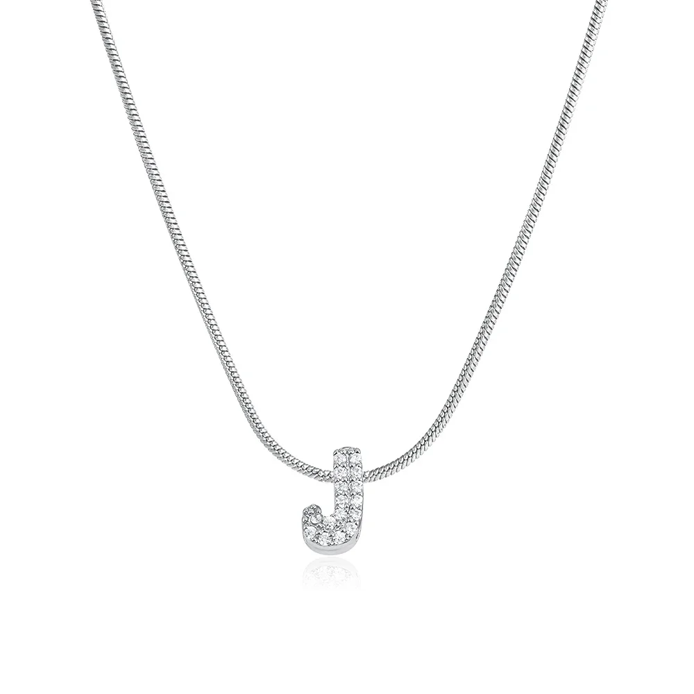 Modische Kleine CZ Zirkon Initial Alphabet Anhänger Halskette Vergoldeter Edelstahl A-Z Buchstaben Halsketten Geburtstagsgeschenke Schmuck – Detail 28