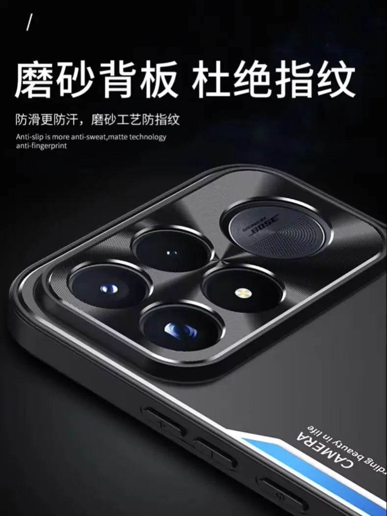 Dla Xiaomi Poco F9 Ultra / F9 Pro 5G Etui Metalowe z Aluminium, Twardy Tył z PC, Ramka z TPU, Ochrona Kamery, Odporna na Wstrząsy Osłona — zdjęcie produktu 7
