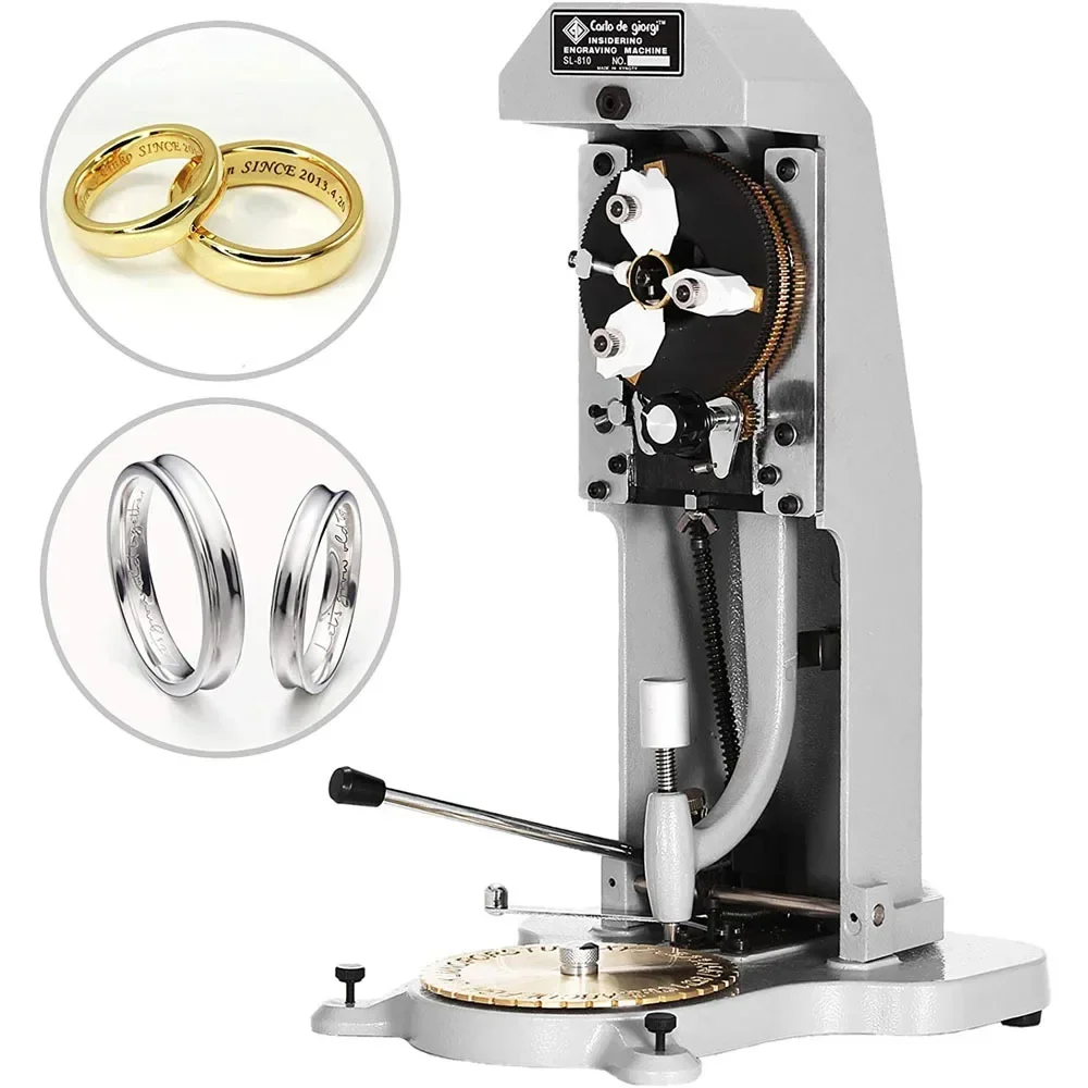 Ring Inner Ring Engraving Machine Letters and Numbers Double-Sided Engraving Machine Jewelry Engraving Machine