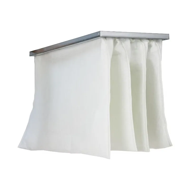 حقيبة فلتر التهوية مجمع الغبار فلتر صناعي إطار من الألومنيوم قطع غيار صناعية لمرشح الهواء #1