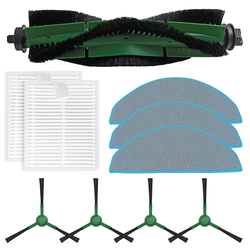 

Main Brush and Filter Set for Roomba For Essential Robot Vacuum Features Efficient Side Brushes and Mop Cloths