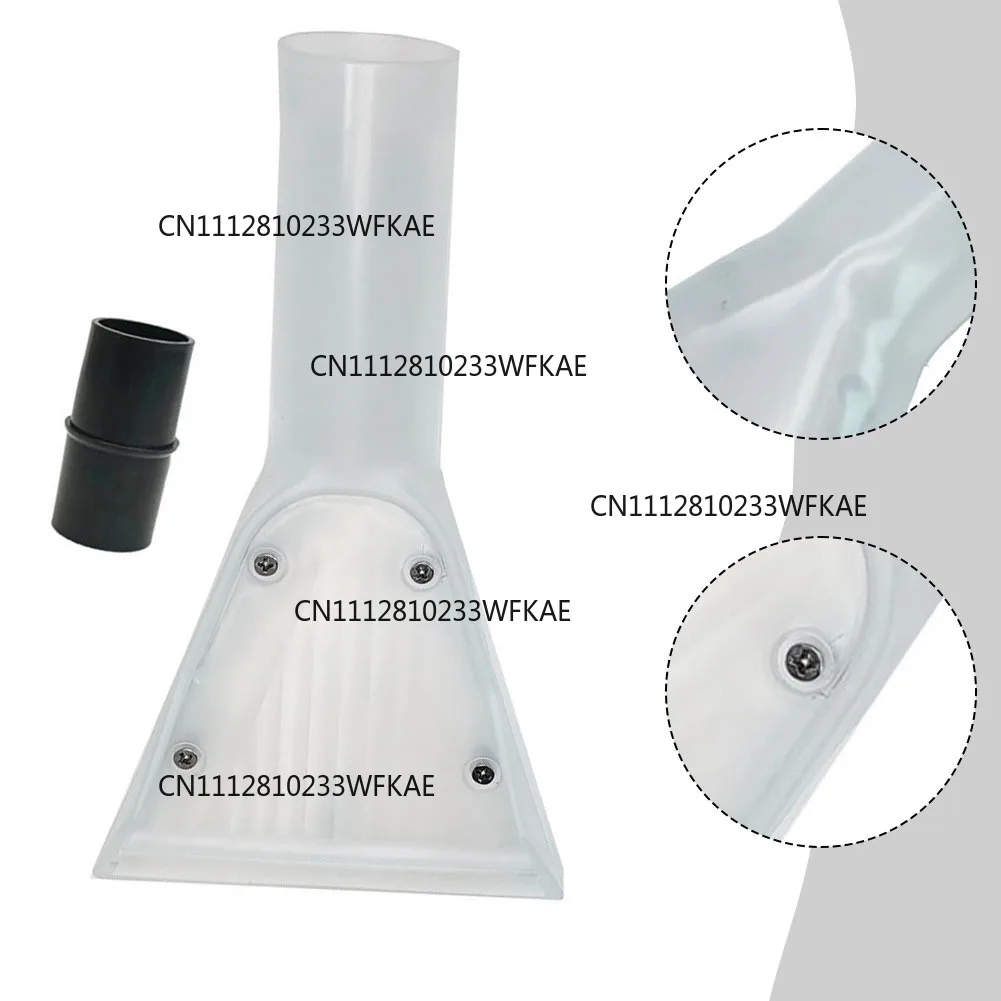 2pcsSprayer Vacuum Extractor Nozzle Head Nozzle Upholstery Vacuum 32-35mm Carpet Sofa Machine Absorbent Transparent Scraper Head