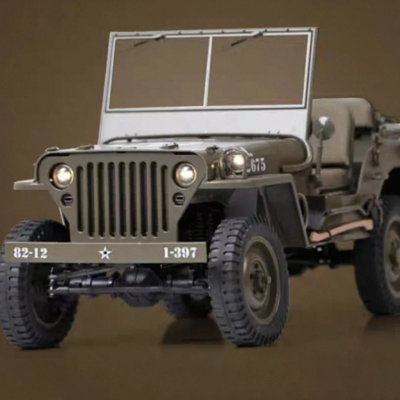 

Fms1:6, большой автомобиль с дистанционным управлением Real Willis, внедорожный альпинистский 4WD, электрическая модель, детская игрушка, школьный подарок, крутой
