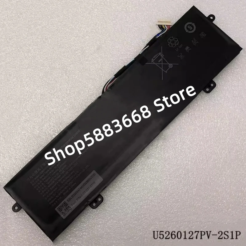 

New U5260127PV-2S1P 7.6V 45.6Wh 6000mAh 11-pin 11-wire Laptop Battery For 5260127PV-2S1P Notebook