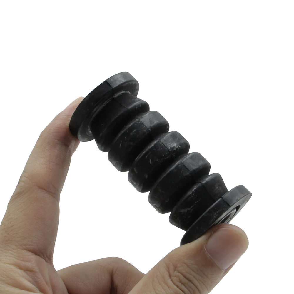 2 Pack Control Arm Bushings Rubber Steel Alloy 12mm Swing Arm Mount Bushing For Quad ATV Scooter UTV Go Kart Suspension Tool