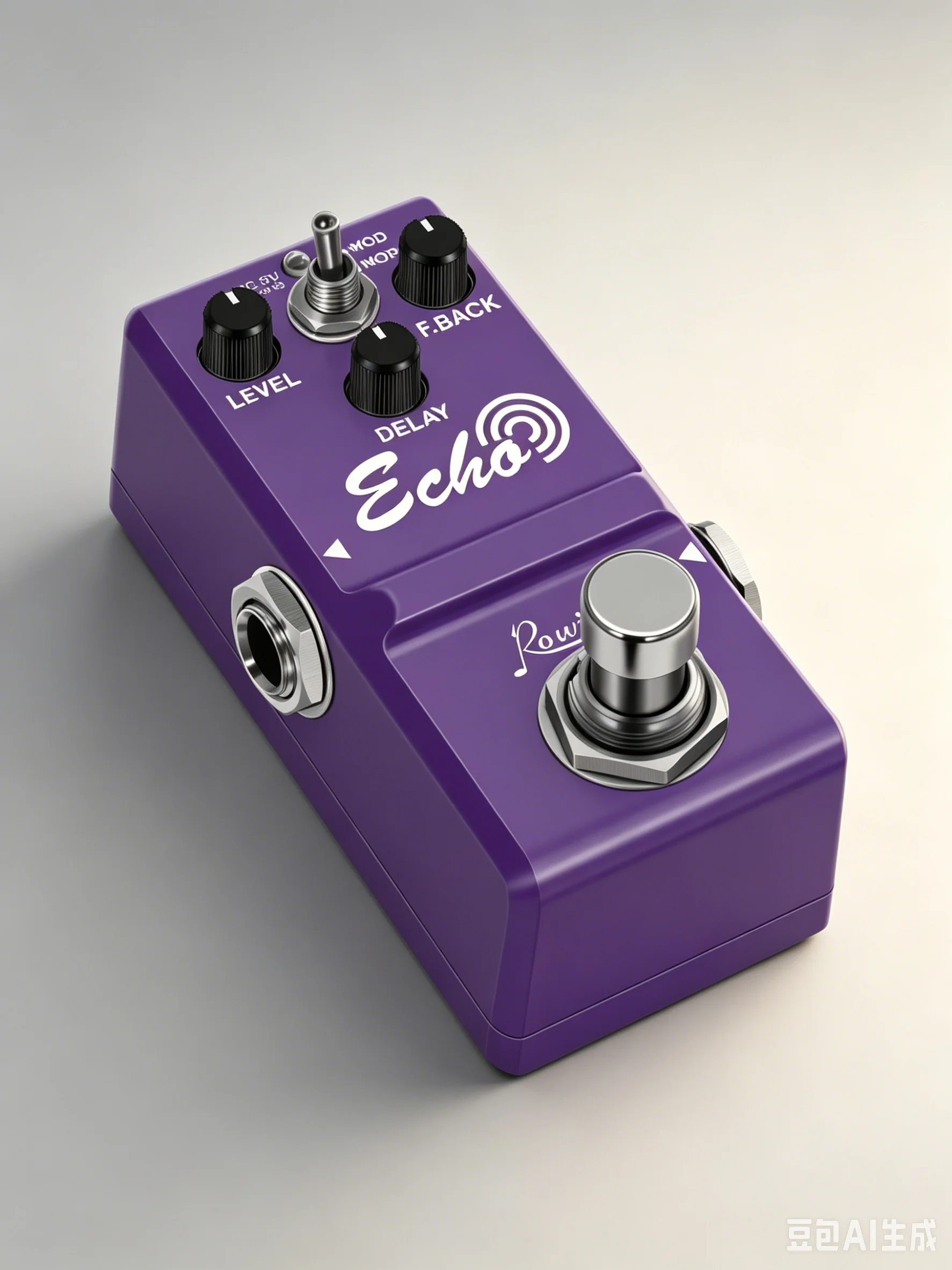 ROWIN LN-314 ECHO Mini Echo Delay Pedal 2 Modes True Bypass Guitar Effect Pedal