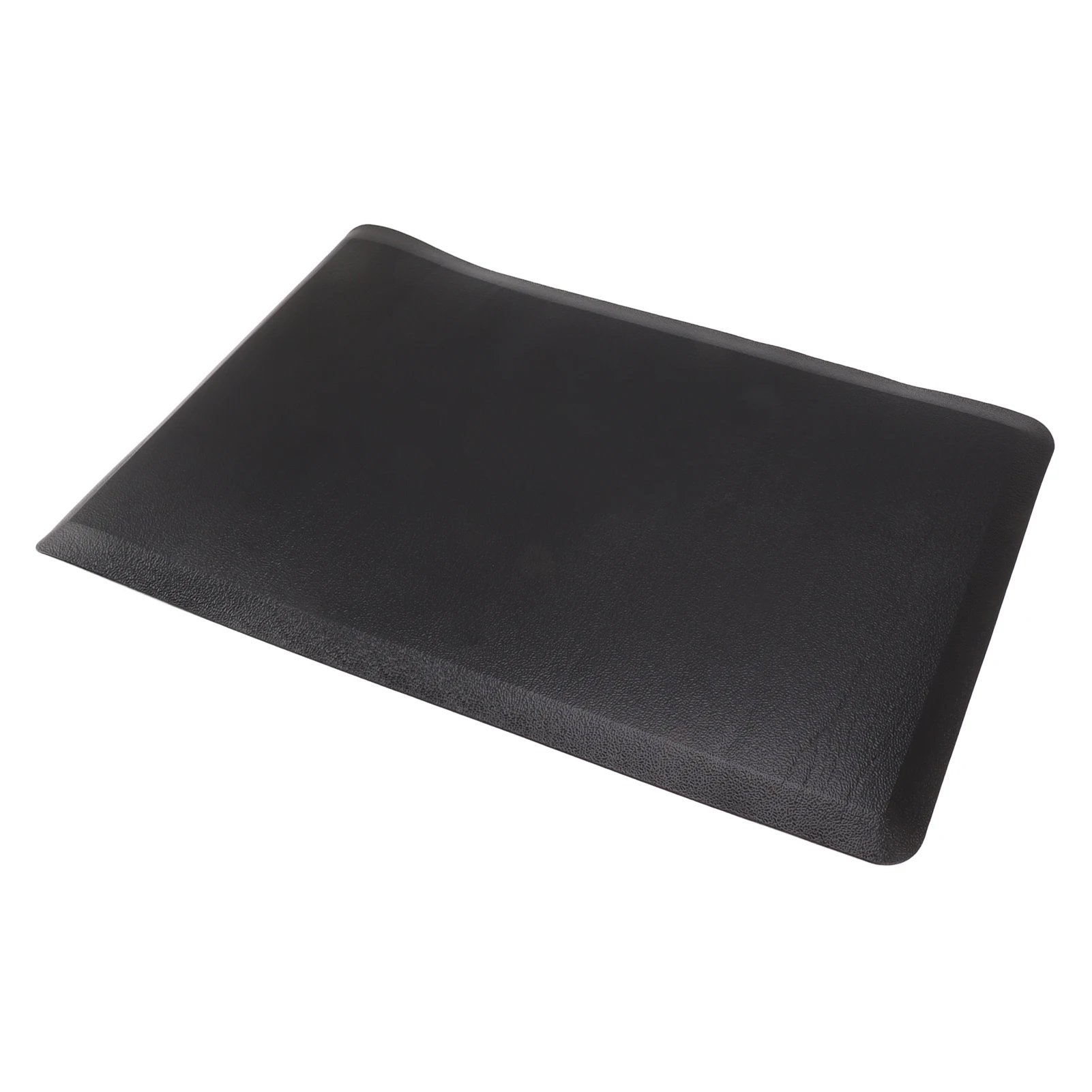 

44x70cm Black Kitchen Mat Waterproof Oilproof Floor Mats Rug Home Decoration For Office Hotel