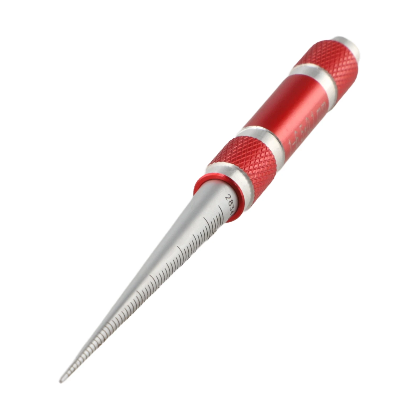 Tapered Feeler Gauge 1-6.5mm 3-15mm 15-30mm Carbon Steel Aperture Hole Diameter Measuring Tool For Industrial Pipe Inspection