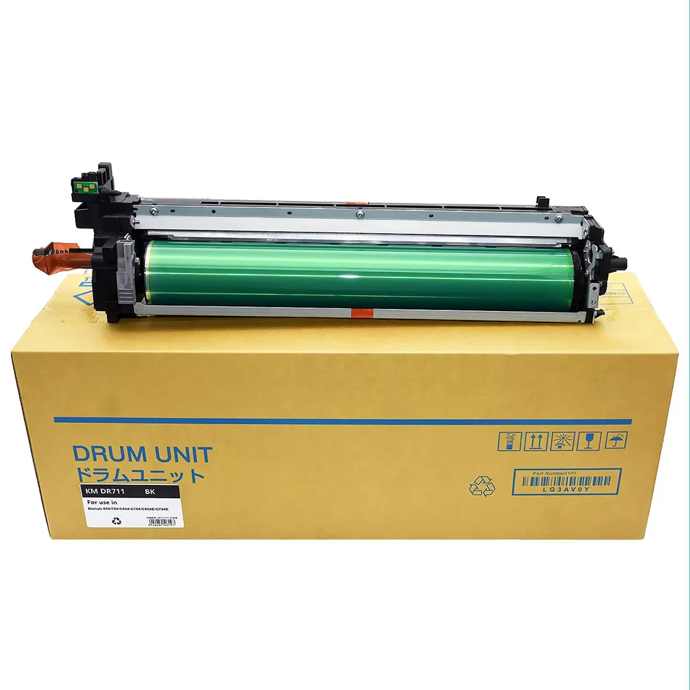 

DR-711K Original Remanufactured for Mitsubishi Fuji Black Drum Unit for Konica Minolta Bizhub C654 C754 C654e C754e 654 754