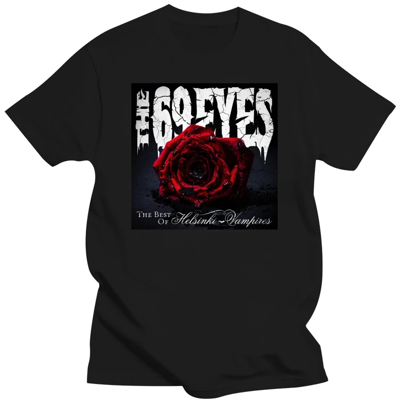 The 69 Eyes Rock Band the best of Helsinki Vampires Rose - T-shirt tee