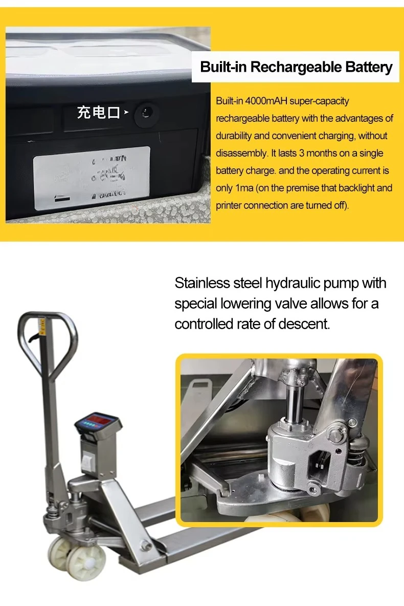 HL20S Transpalettenwagen aus Edelstahl