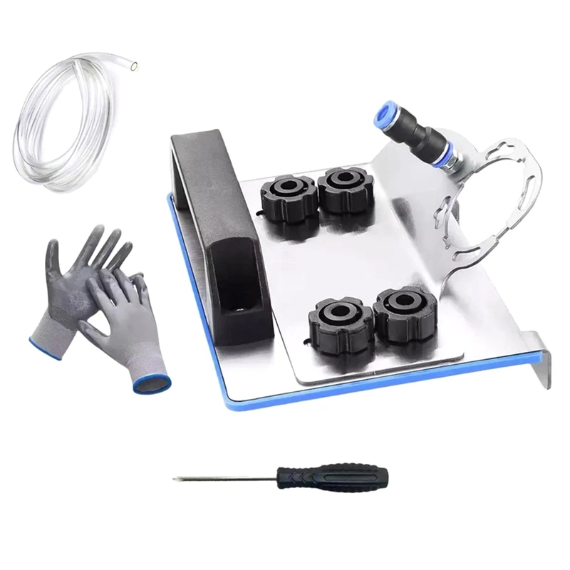 Комплект подставки для угловой шлифовальной машины типа ABDJ-100 для плитки 45 ° Угловая шлифовальная машина для резки фаски, инструмент для снятия фаски с металлической рамой