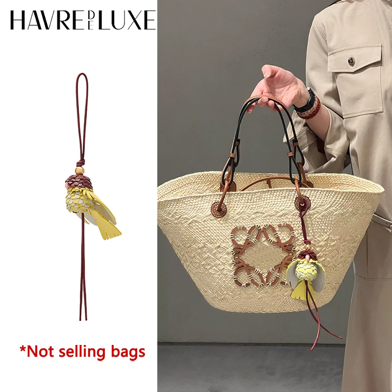 

Parrot bird charm for women's bag fashion high-end durable cowhide leather exquisite workmanship bag decoration bag accessories